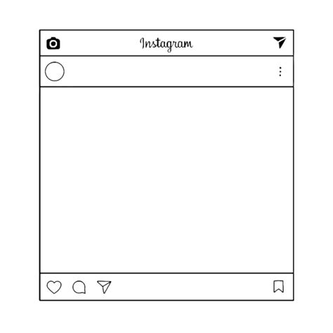 Instagram Post Template Png