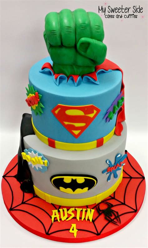 15 Ideas For Superhero Birthday Cake Easy Recipes To Make At Home