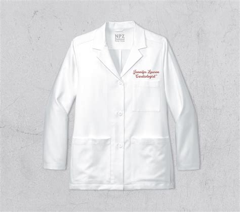 Custom Womens Lab Coat Custom Lab Coat Embroidered Medical Etsy