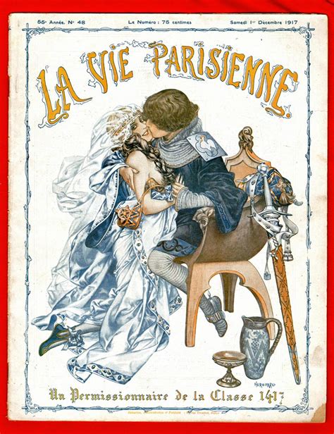 la vie parisienne samedi 1 decembre 1917 art deco nouveau