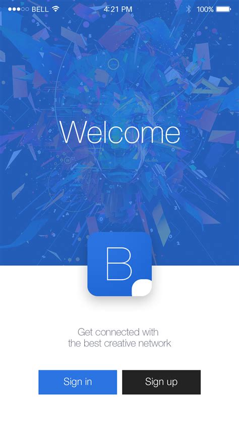 Welcome Screen Blu By Abdullah Noman On Dribbble