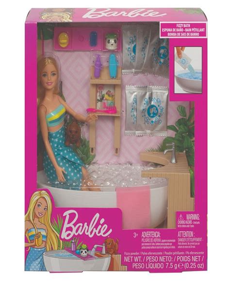 mattel closeout barbie fizzy bath playset macy s