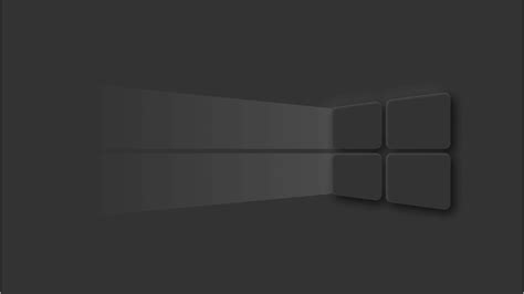 1280x720 Resolution Windows 10 Dark Mode Logo 720p Wallpaper