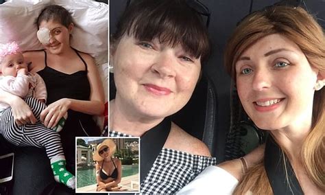 Mother Forced To Say Last Goodbye To Her Cancer Stricken Daughter Seven Times Daily Mail Online