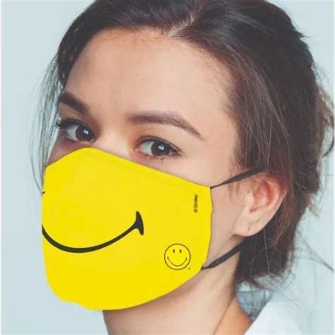 Smiley Reusable Anti Viral Face Mask At Rs 199 Washable Face Mask In