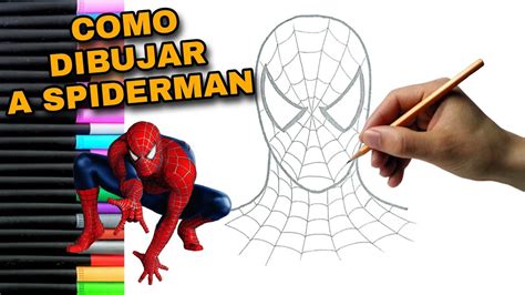 PASO A PASO Cómo DIBUJAR a SPIDERMAN Fácil y Sencillo YouTube