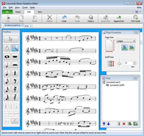 Using a free form sheet music layout, you can write your song, score, or composition your way. Sound & Audio Software - Download Free Programs