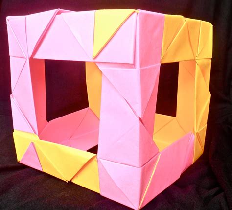 Diseño I Cubo Origami Modular