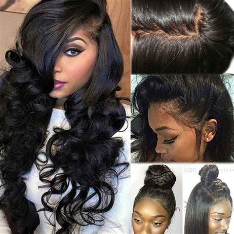 100% virgin human hair lace front wig,lace closure wigs,straight hair,body wave,curly wave,water wave,deep wave,loose deep wave,natural wave lace frontal wigs,no shedding,no item:high density body wave lace front human hair wigs for black women pre plucked with baby hair natural line. 4*4 Silk Top Full Lace Human Hair Wig Pre Plucked Wavy ...