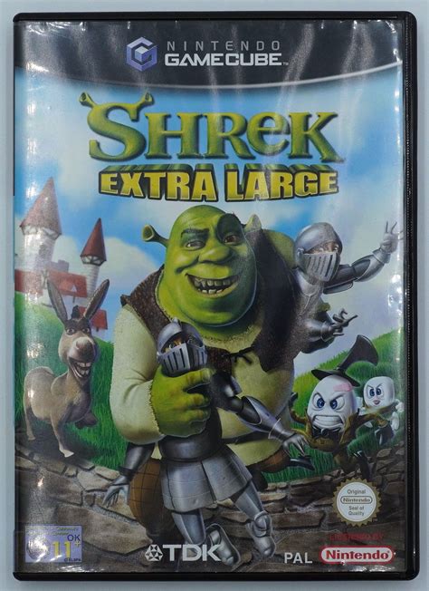 Gamecube Shrek Extra Large Pal Complete Flashback Retro