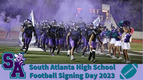 South Atlanta High School Football Signing Day 2023 Youtube