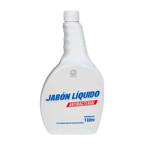 Jabon Liquido Antibacterial Para Manos Solprac 161 L Pidefácil Raúl