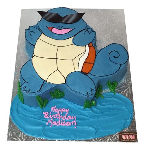 Blastoise Pokemon Water Type Generation Edible Cake Topper Image Abp