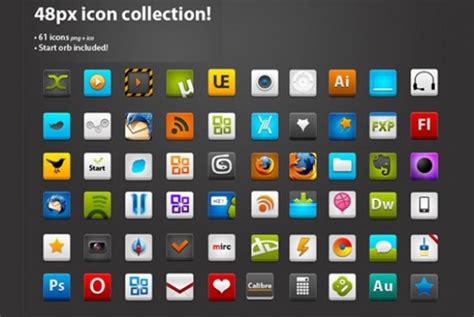 61 Amazing Desktop Icons Pack Png Welovesolo