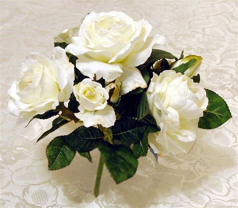 Life And Living Under Coulds White Roses