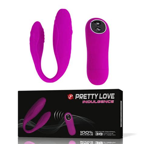 Pretty Love 30 Speed Silicone Clitoris Stimulator Remote Vibrators For