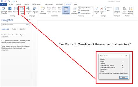 How To Count Number Of Characters In Word Printable Templates
