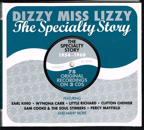 ヤフオク Cd Various Artists Dizzy Miss Lizzy The Spec
