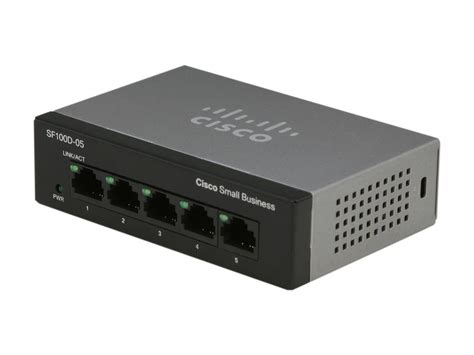 Cisco Small Business 100 Series Sf100d 05 Na 5 Port Desktop Switch