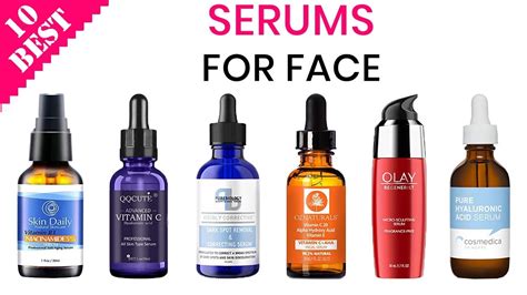10 Best Serums For Face Top Facial Serum To Protect Your Skin From Aging Wrinkles And