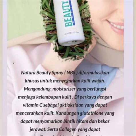 Jual Nbs Natura Spray Natura Beauty Spray Ready Indonesiashopee