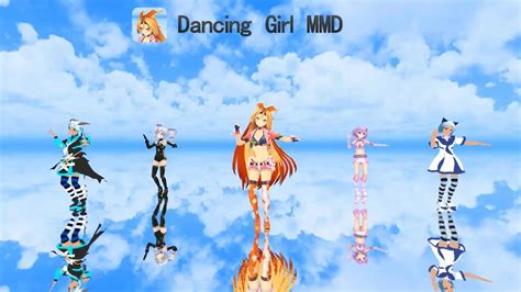 Dancing Girl Mmd Miku Live Animecamera Ar Model Youtube