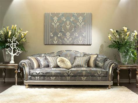 Luxury Classic Sofa For Hall Hand Carved Idfdesign