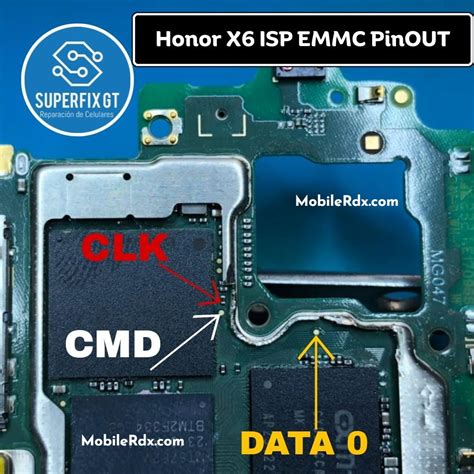 Honor X A Emmc Isp Pinout Test Point Image Vrogue Co