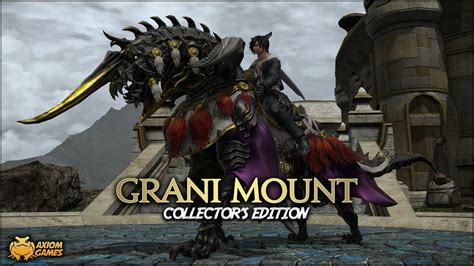 Ffxiv Shadowbringers Grani Mount Collectors Edition Youtube
