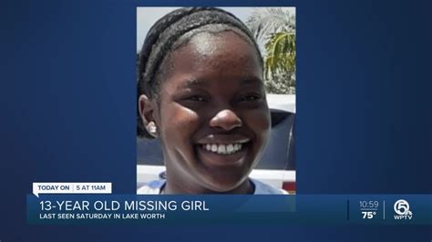 13 Year Old Lake Worth Girl Missing Since Saturday