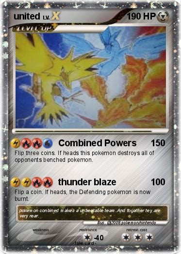 Pokémon unite introduces a new kind of pokémon battle—one that requires teamwork and strategy. Pokémon united 37 37 - Combined Powers - My Pokemon Card