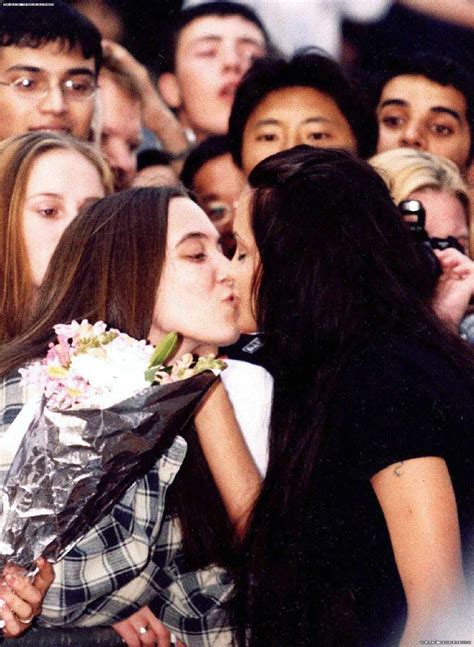 Angelina Jolie Kiss Fan
