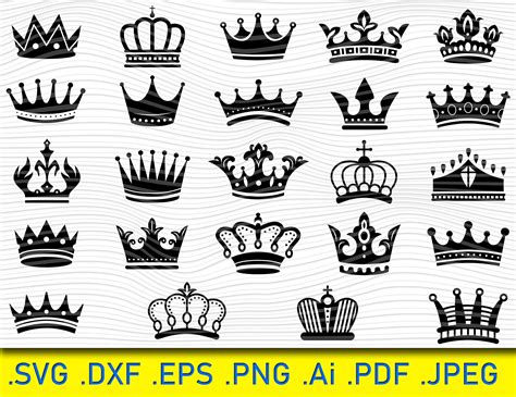 Crown Silhouette Silhouette Png Cricut Monogram Princess Tiara