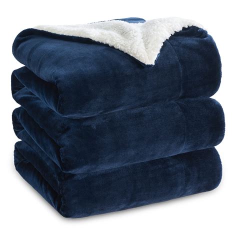 Bedsure Sherpa Fleece King Size Blanket For Bed Thick And Warm