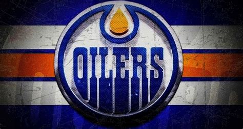 Edmonton Oilers Logo Wallpaper Grunge Oilers Edmonton Oilers Mcdavid