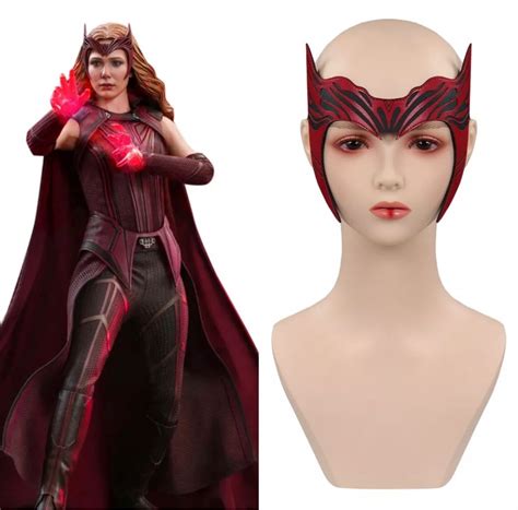 Unisex Scarlet Witch Mask Costume Hobbies And Toys Collectibles