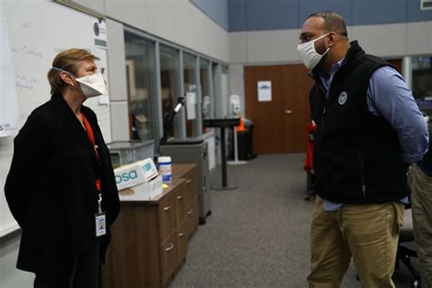 Dvids Images Fema Visits Ohios Emergency Operations Center During Covid Image Of