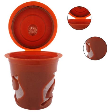 It's easy to use, rinse after each use and put in the. Refillable Reusable Single K-Cups Filter Pod for Keurig 2 ...