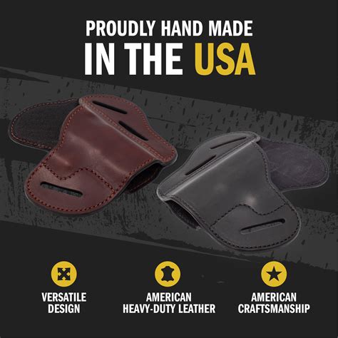 The Ultimate 3 Slot Owb Leather Gun Holster Relentless Tactical