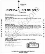 Miami Dade County Quit Claim Deed Form Photos