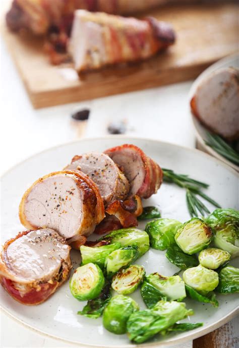 Some doctors recommend pork as an alternative to beef, so when you're trying to minimize the amount of red meat you consume each week, pork chops are a versatile meat choice that makes. Bacon Wrapped Pork Tenderloin | Ruled Me