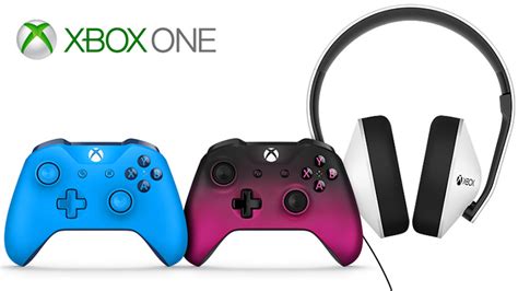 New Xbox One Controller Colours And Official Stereo Headset Announced