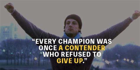 Do you think that a movie quote could change your life? Top 20 Inspiring Quotes by Rocky! - Contenders Clothing