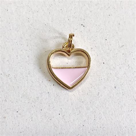 Excited To Share This Item From My Etsy Shop Small Gold And Pink Enamel