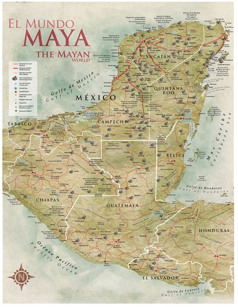 Gyöngyszem Tengerész Orális El Mapa De Los Mayas Következtet Olyan