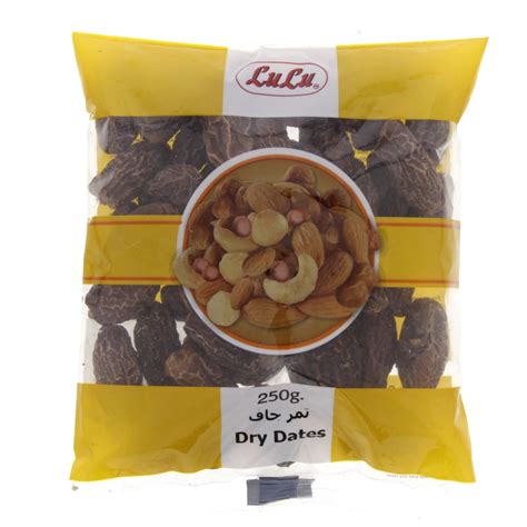 Lulu Dry Dates 250g Online At Best Price Roastery Nuts Lulu Uae