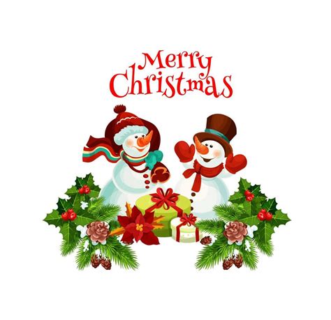 Merry Christmas Happy Holiday Wish Vector Icon 13060378 Vector Art At