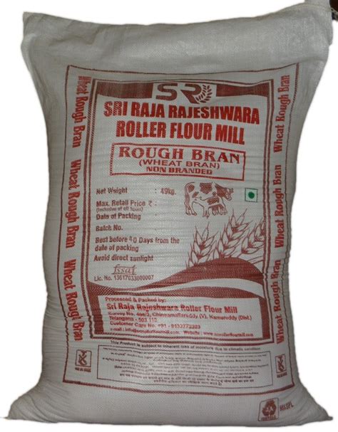 Wheat Rough Bran 49 Kg Packaging Type Plastic Bag At Rs 800kg In Hyderabad