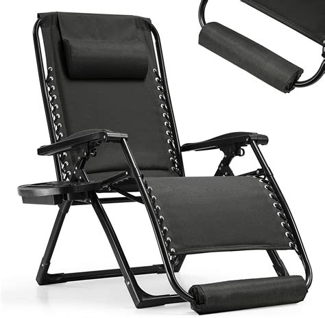 Buy Ezcheer Padded Zero Gravity Chair Oversized With Foot Rest Cushion