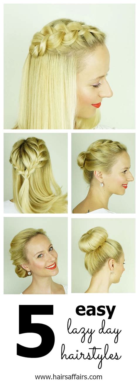 Get $2 off shopee with min. 5 LAZY DAY HAIRSTYLES - Hairsaffairs | Lazy day hairstyles ...
